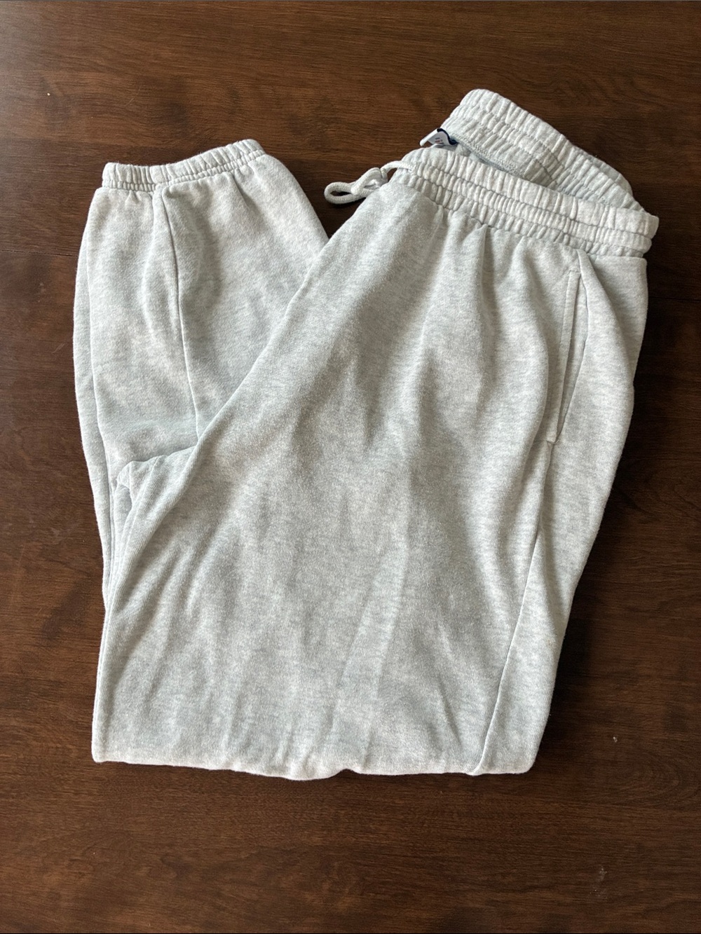 Old Navy Heather Gray Women's Drawstring Jogger Pants